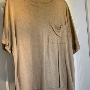 Oversized Slouch Pocket Arie Tee